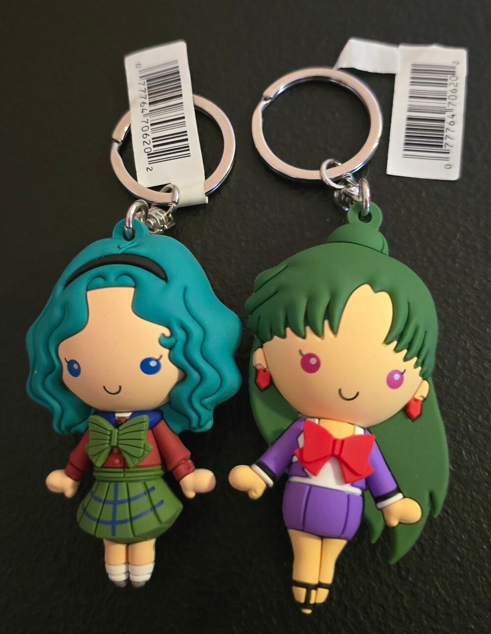 Sailor Moon Michiru and Setsuna Key Chains